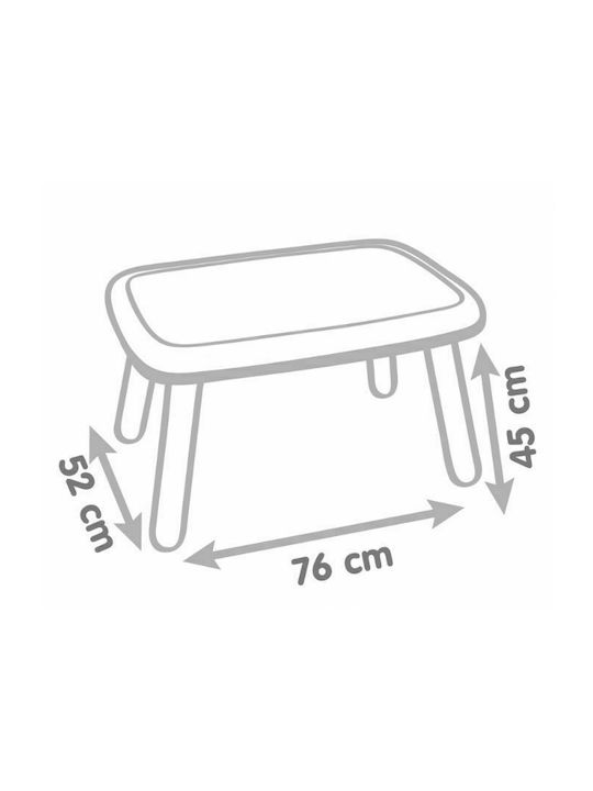 Kids Table made of Plastic White Smoby
