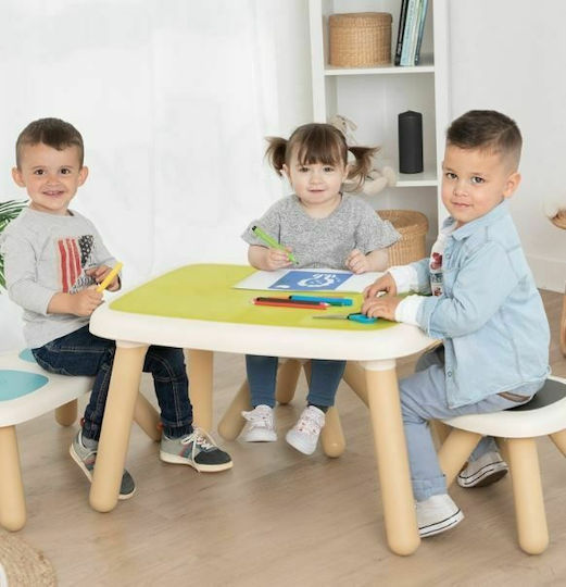 Kindertisch aus Plastik Grün Smoby