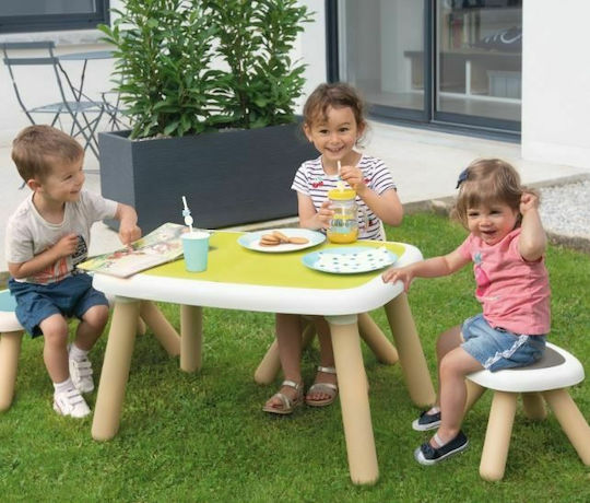 Kindertisch aus Plastik Grün Smoby