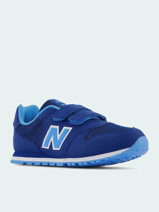 500 Kids Sneakers with Scratch Blue