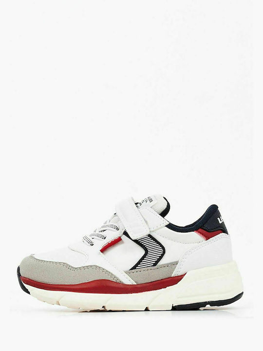 Levi's Kids Sneakers for Boys with Laces & Strap White