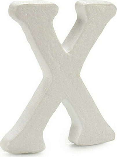 Pincello Буква X Артикул за ръкоделие в White Цвят