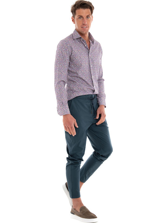 Fave Trousers Chino in Regular Fit Navy Blue