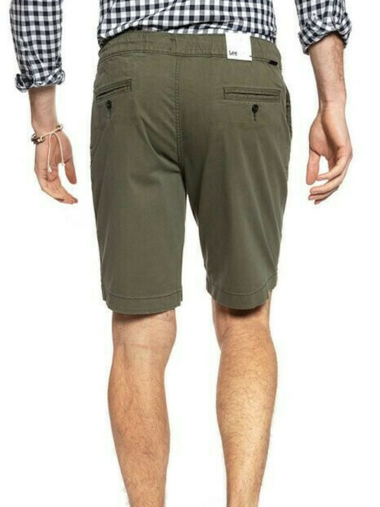 Lee Drawstring Herrenshorts Chino Khaki