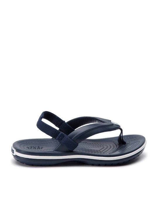 Детски джапанки тип флип-флоп Тъмносин Crocband Strap Flip K