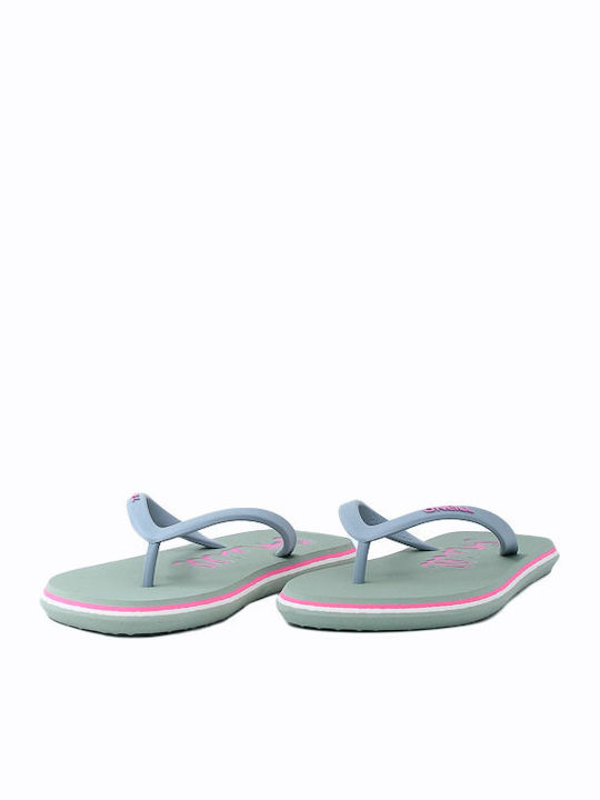 Παιδικές Σαγιονάρες Flip Flops Πράσινες Fg Logo