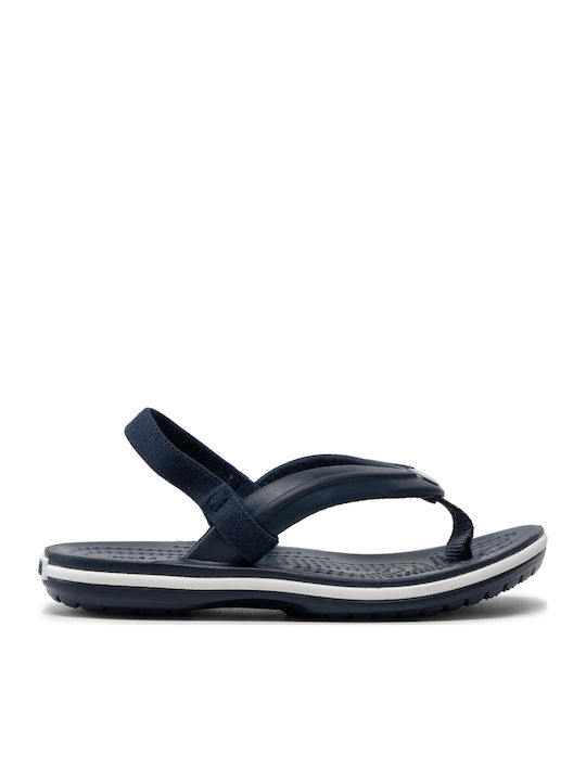 Детски джапанки тип флип-флоп Тъмносин Crocband Strap Flip K