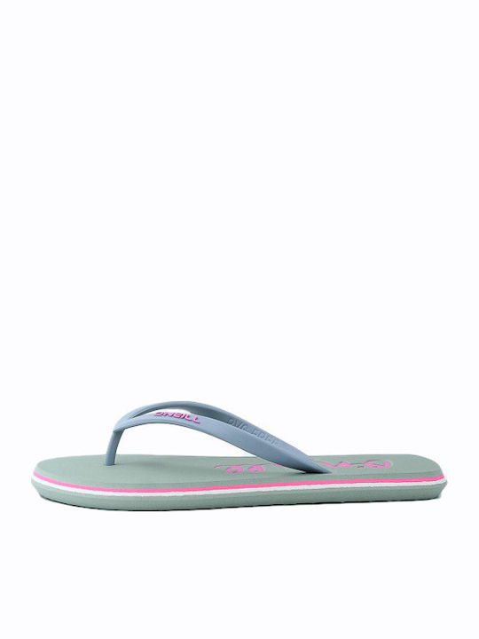 Παιδικές Σαγιονάρες Flip Flops Πράσινες Fg Logo