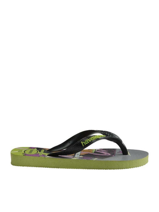 Kids' Flip Flops Black Minecraft