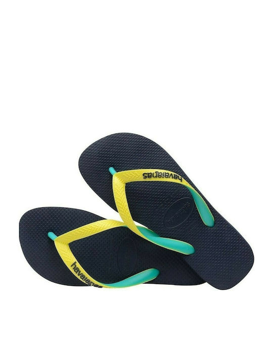 Kids' Flip Flops Yellow Top