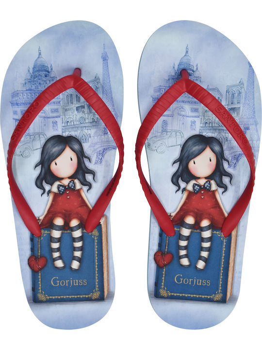 Παιδικές Σαγιονάρες Flip Flops Κόκκινες My Story
