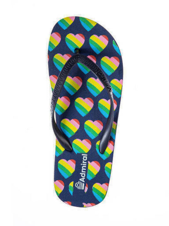 Kids' Flip Flops Navy Blue Trioli