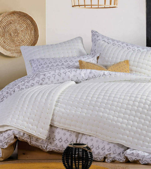 Nef-Nef Homeware Mysterious Σετ cu plic de acoperire Yellow / White 52x72cm 030462