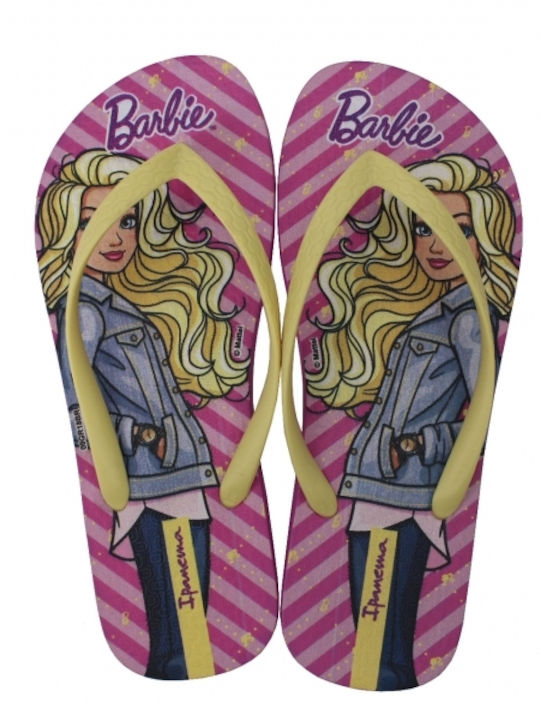 Ipanema Παιδικές Σαγιονάρες Flip Flops Barbie Λιλά