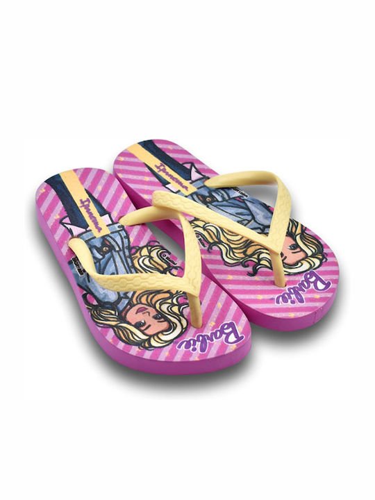 Șlapi pentru copii Flip Flops Barbie Lila Barbie Ii