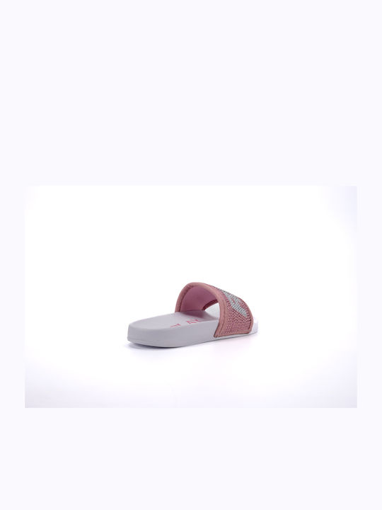 Kids' Slides Pink Diamonds
