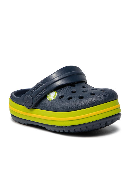 Crocband Παιδικά Ανατομικά Σαμπό Θαλάσσης Navy Μπλε