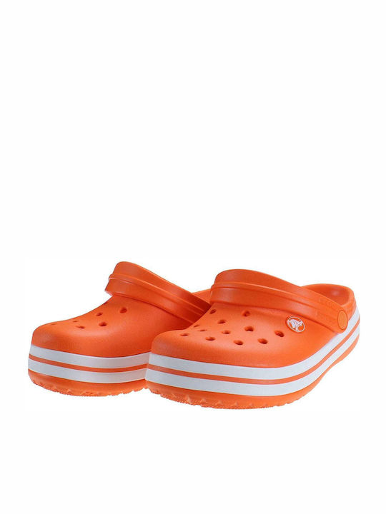 Kids Anatomic Beach Clogs Crocband Orange