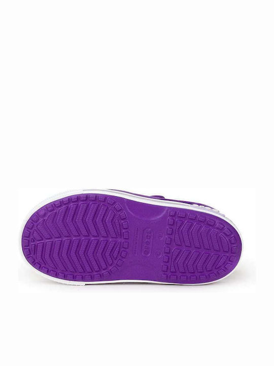 Crocband II Children's Anatomical Beach Shoes Purple