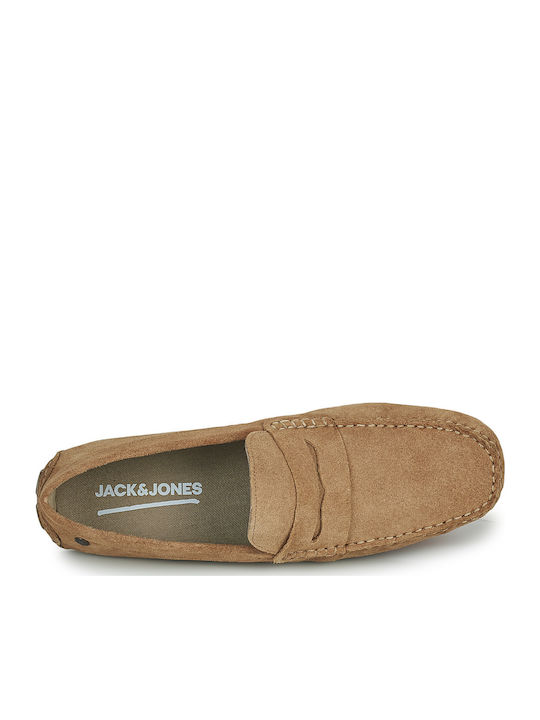 Suede Ανδρικά Loafers Taupe