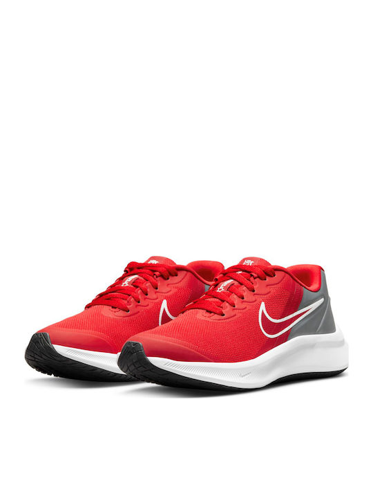 Star Runner Star Runner 3 Kids Sports Shoes Running with Laces Red