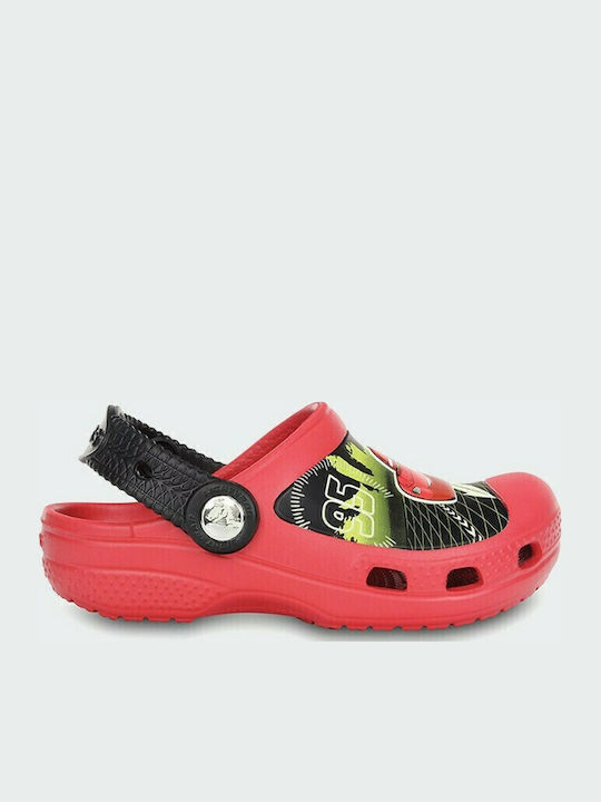 Lightning Children's Anatomical Beach Shoes Red