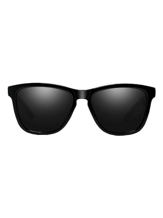 Moscow Mule Sunglasses with Black Plastic Frame and Black Polarized Lens MM/0717/1