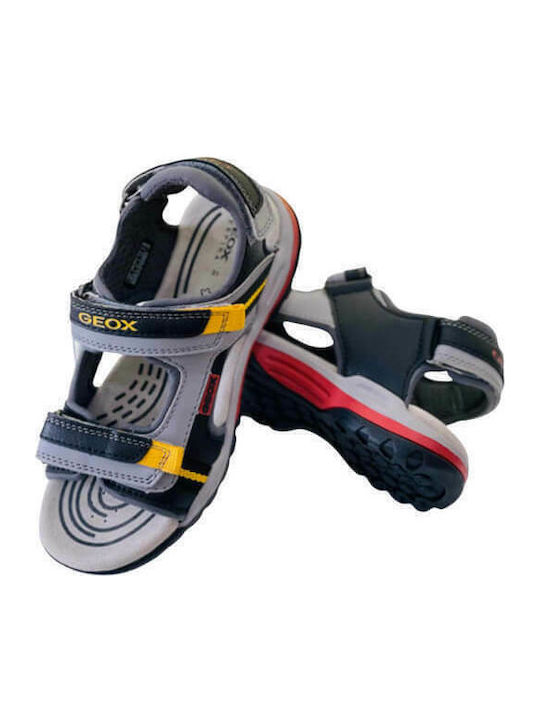 Kinder Sandalen J BOREALIS Anatomisch Schwarz