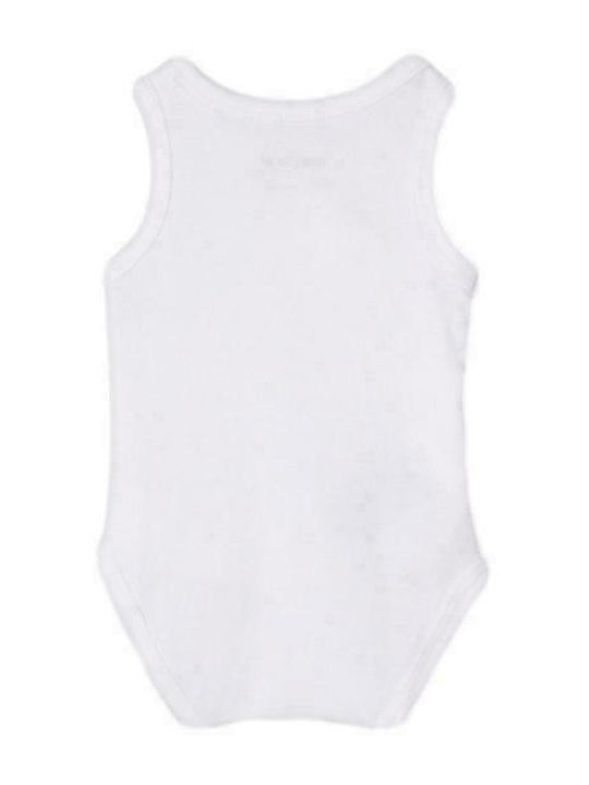 Mayoral Baby Bodysuit Underwear Set Sleeveless White