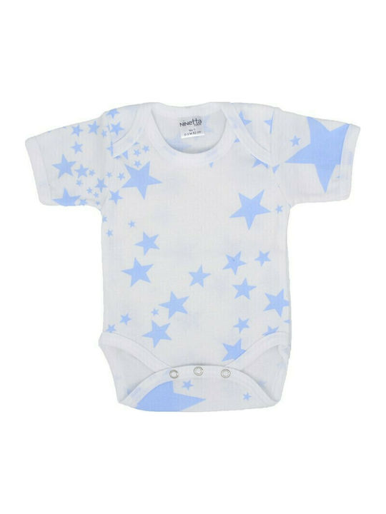 Ninetta Bebe Baby-Strampler Hellblau Ninetta Bebe Baby-Strampler Hellblau