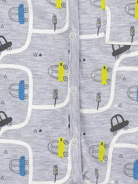 Funky Gray Baby Bodysuit