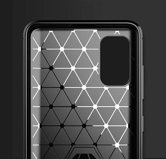 Powertech Back Cover Σιλικόνης Μαύρο (Galaxy A03s)