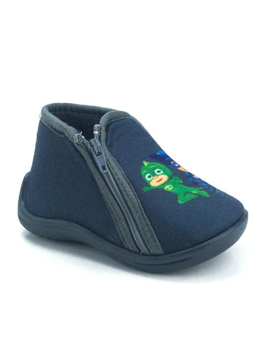Kids Slippers Boots Blue