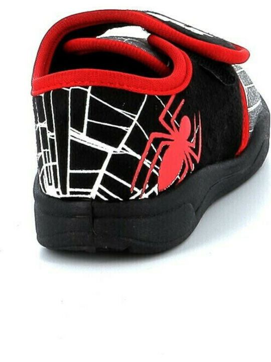 Papuci copii Negre Spiderman