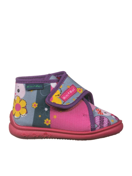 Anatomic Kids Slippers Boots Fuchsia Katty