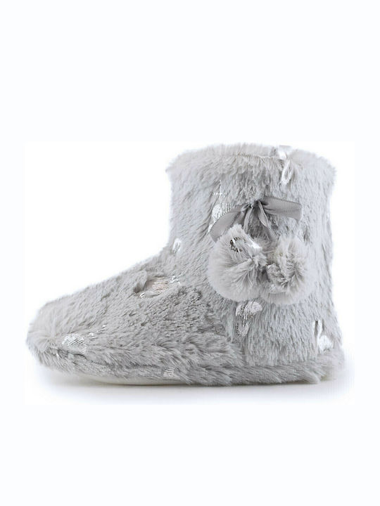 Kids Slippers Boots Gray