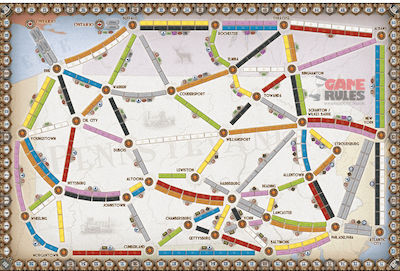 Days of Wonder Game Expansion Ticket To Ride for 2-5 Players 8+ Years (EN)