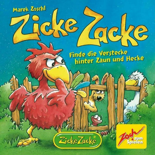 Επιτραπέζιο Παιχνίδι Zicke Zacke για 2-5 Παίκτες 4+ Ετών (GER) Playhouse