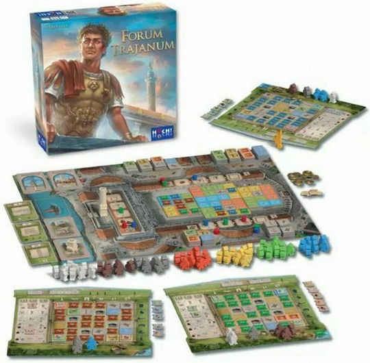Board Game Forum Trajanum for 2-4 Players 12+ Years Old (EN) Huch