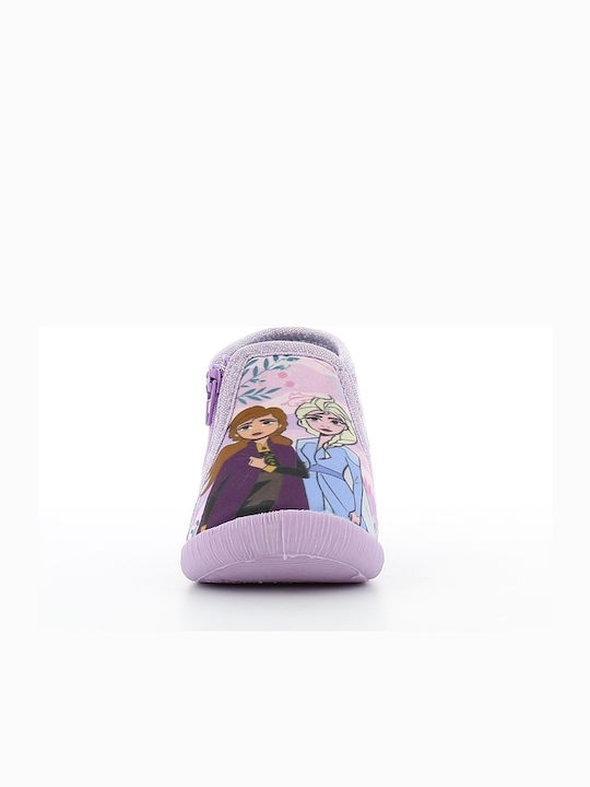 Kids Slippers Boots Lilac