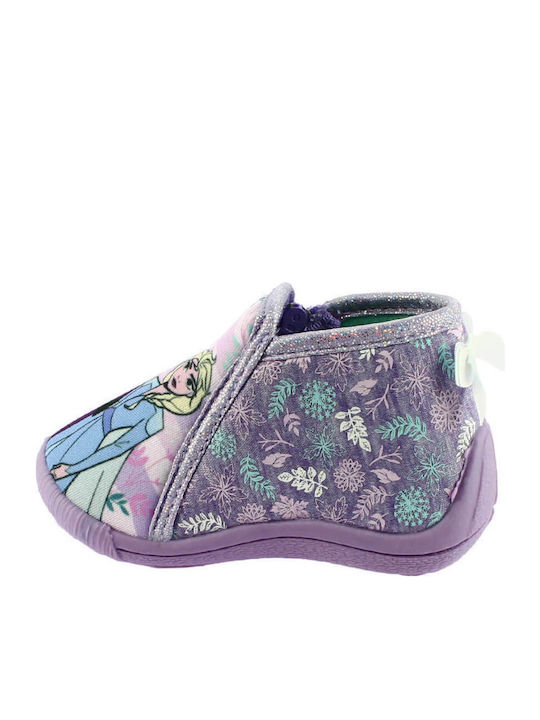 Kids Slippers Boots Lilac