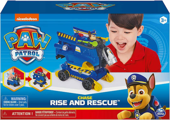Spin Master Rise and Rescue Paw Patrol Chase with Vehicle for 3+ Years (Miscellaneous Designs)