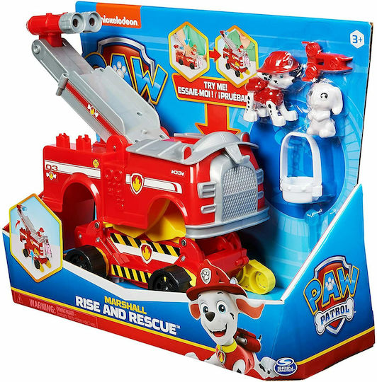 Spin Master Rise and Rescue Marshall with Vehicle Paw Patrol Rise and Rescue Marshall for Age 3+