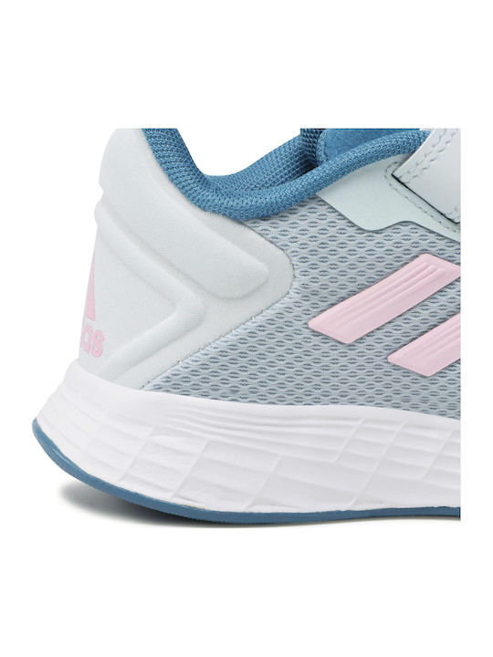 Duramo Duramo 10 El K Kids Sports Shoes Running with Hoop & Loop Closure Gray