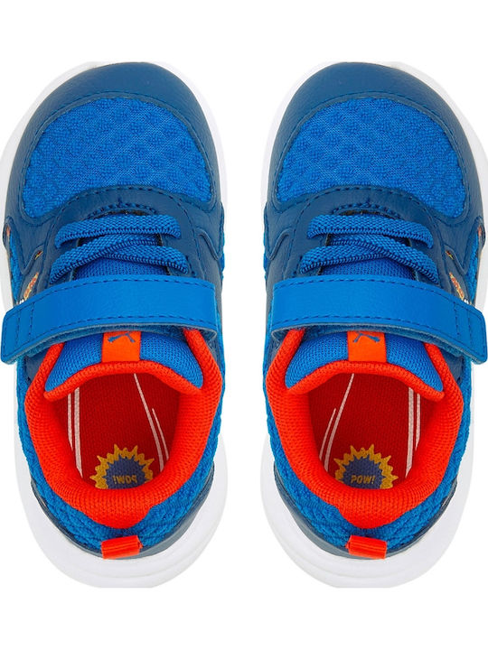 Puma Fun Racer Running Blue Kids Sports Shoes