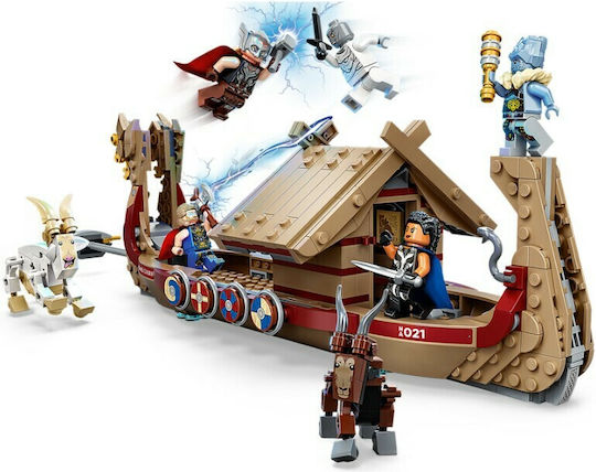 LEGO Marvel Thor The Goat Boat For 8+ Years