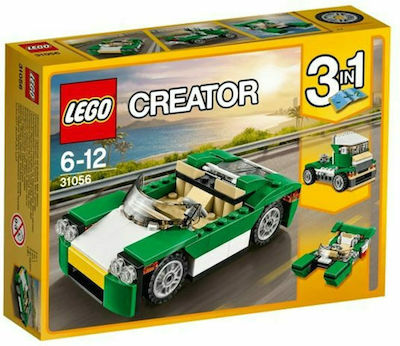 Lego Creator 3 în 1 Green Cruiser pentru 6 - 12 ani