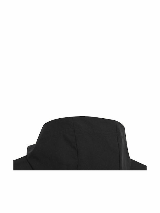 Kids' Sports Jacket Short with Hood Black Entrada