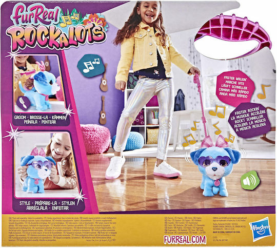 Hasbro Λούτρινο Furreal Rockalots με Ήχο για 4+ Ετών 25.4 εκ.