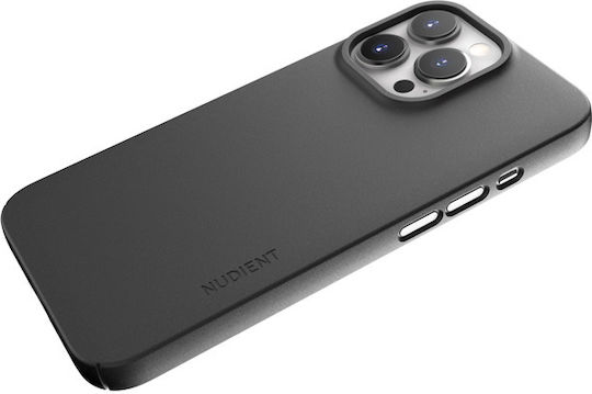 Nudient Thin Back Cover Σιλικόνης 1mm Ink Black (iPhone 13 Pro)